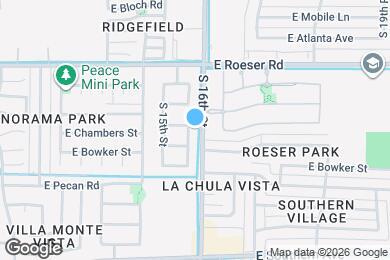 Map image of the property - 5409 S 15th Way