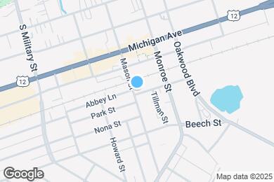 Map image of the property - 1175 Mason St