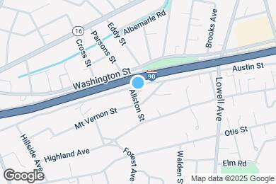 Map image of the property - 10 Allston St