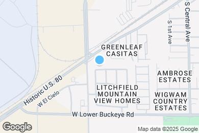 Map image of the property - 614 W Mountain View Dr