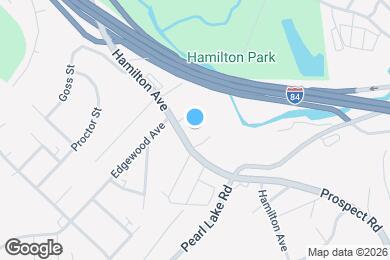 Map image of the property - 909 Hamilton Ave