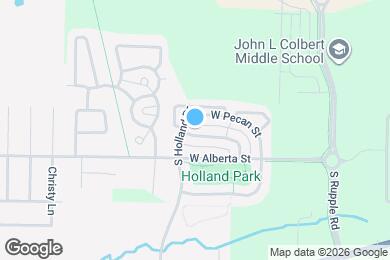 Map image of the property - 4522 W Sweetgum Ln