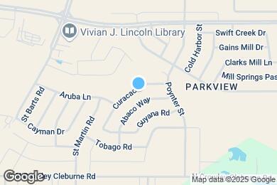 Map image of the property - 9109 Curacao Dr