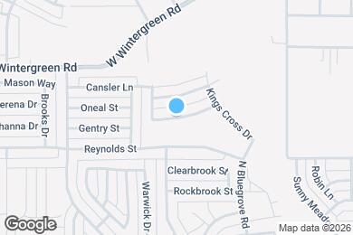 Map image of the property - 1563 Nottingham Dr