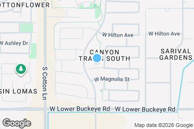 Map image of the property - 16864 W Hammond St