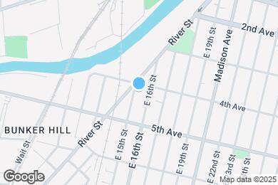 Map image of the property - 17 E 15th St