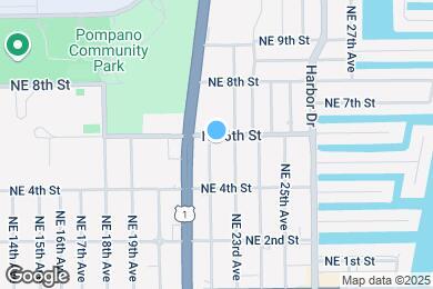 Map image of the property - 432 NE 22nd Ave