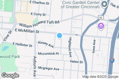 Map image of the property - 2451 Maplewood Ave
