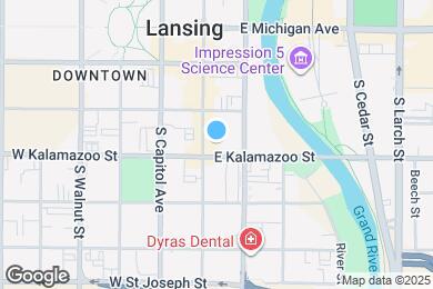 Map image of the property - 329 S Washington Sq