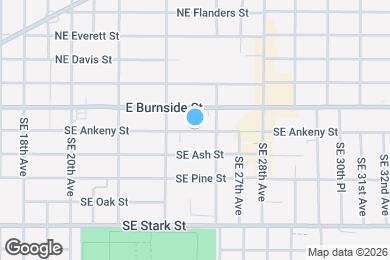 Map image of the property - 2457 SE Ankeny St