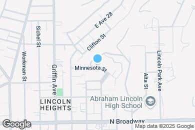 Map image of the property - 3123 Minnesota St
