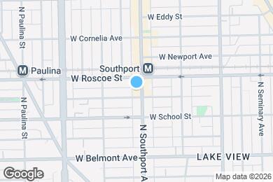 Map image of the property - 3340 N Southport Ave