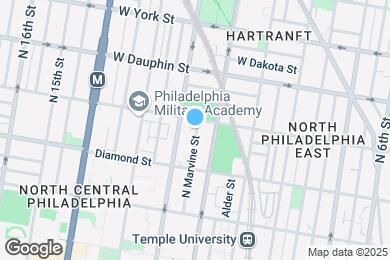Map image of the property - 2142 N Marvine St