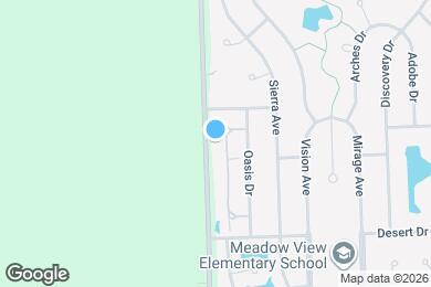 Map image of the property - 2705 Canyon Dr