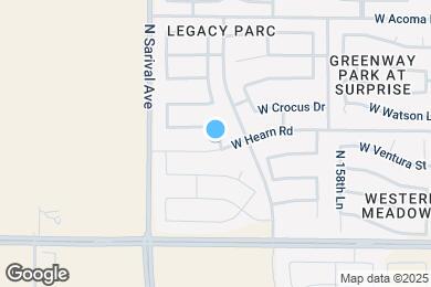 Map image of the property - 16148 W Hearn Rd