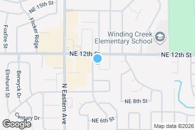 Map image of the property - 1207 Sequoyah Cir