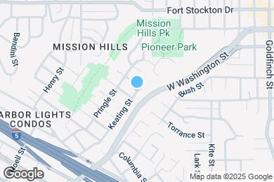 Map image of the property - 3784 Keating St