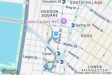 Map image of the property - 565 Broome St