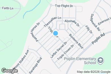 Map image of the property - 2011 Trigger Dr