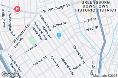 Map image of the property - 311 Oakland Ave