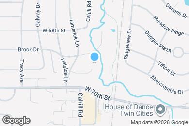 Map image of the property - 5408 Creekview Ln-