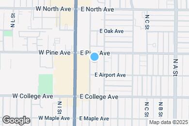 Map image of the property - 716 N G St