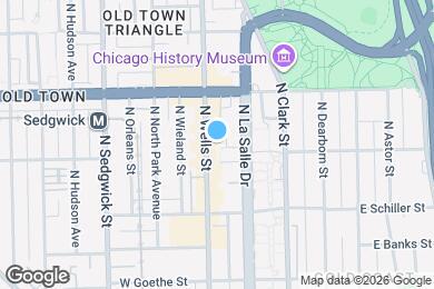 Map image of the property - 1515 N Wells St