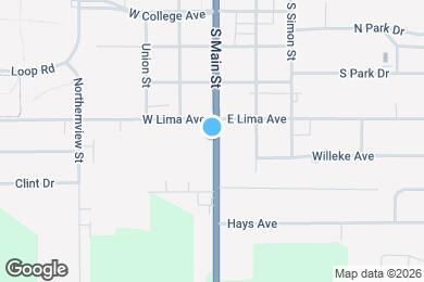 Map image of the property - 919 S Main St