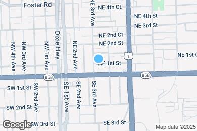 Map image of the property - 308 NE 1st St