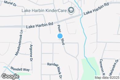 Map image of the property - 6457 Peacock Blvd