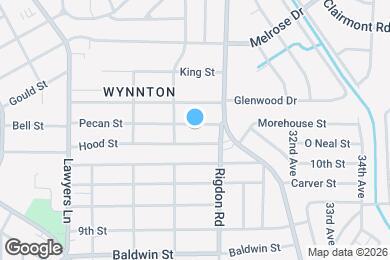 Map image of the property - 2920 Pecan St