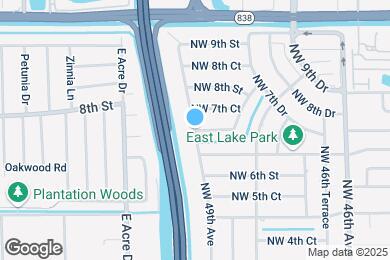 Map image of the property - 8353 NW 7th Pl