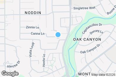 Map image of the property - 1626 Canna Ln