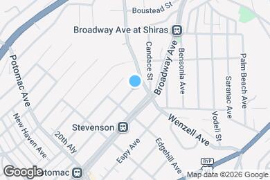 Map image of the property - 2611 Voelkel Ave