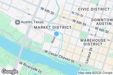 Map image of the property - 301 West Ave