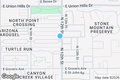 Map image of the property - 1136 E Villa Rita Dr