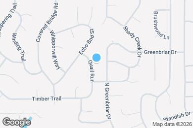 Map image of the property - 575 Quail Run