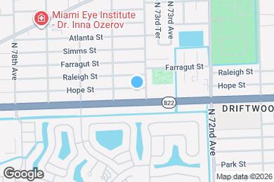 Map image of the property - 7420 Hope St