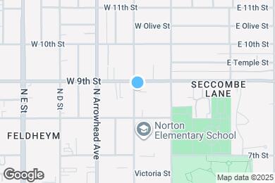 Map image of the property - 879 N Mountain View Ave