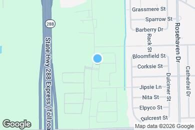 Map image of the property - 10206 Penryn Frst Trl