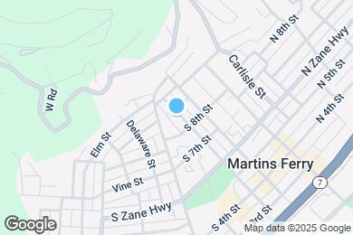 Map image of the property - 811 Hickory St
