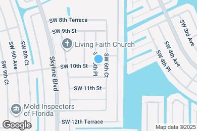 Map image of the property - 945 SW 6th Pl