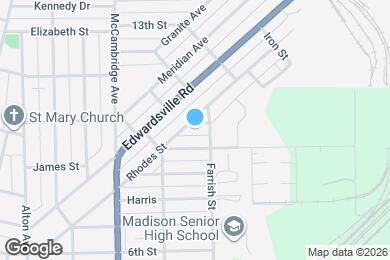 Map image of the property - 2032 Milan Ave