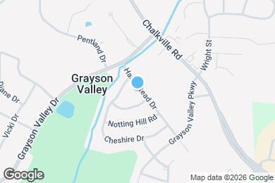 Map image of the property - 2445 Hampstead Dr