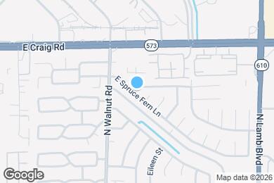 Map image of the property - 3968 E Spruce Fern Ln