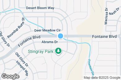 Map image of the property - 10430 Abrams Dr