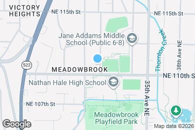 Map image of the property - 11017 31st Ave NE