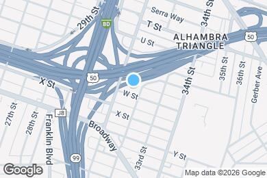 Map image of the property - 3131 W St