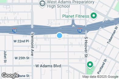 Map image of the property - 1336 W 22nd St