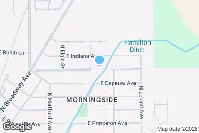 Map image of the property - 2112 E Purdue Rd